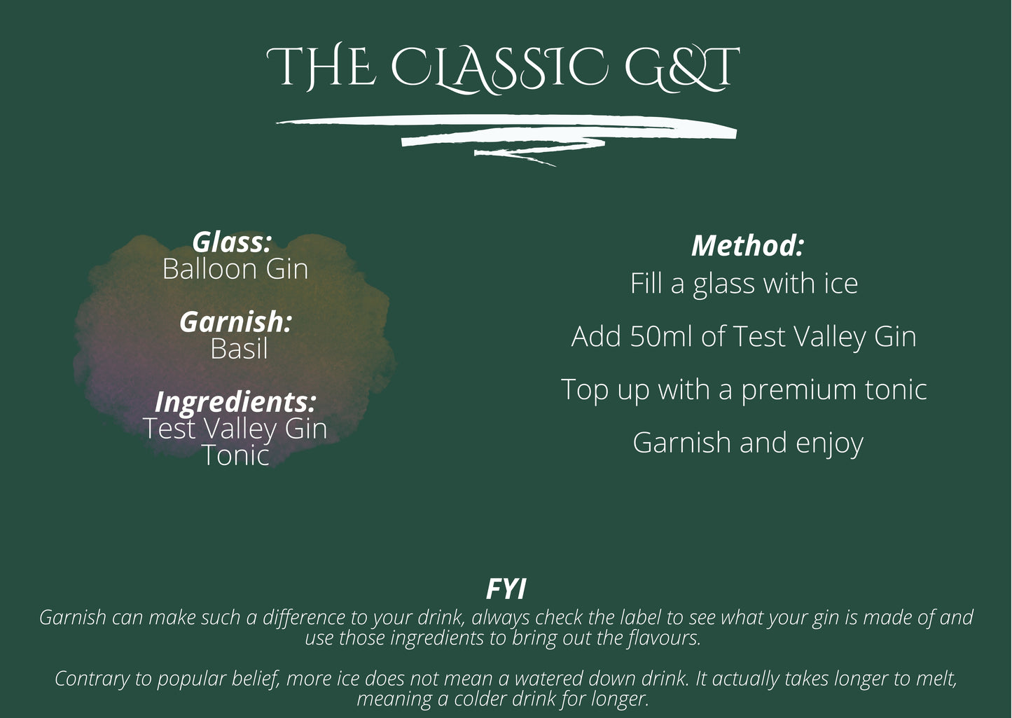 Wessex Spirits Cocktail Guide