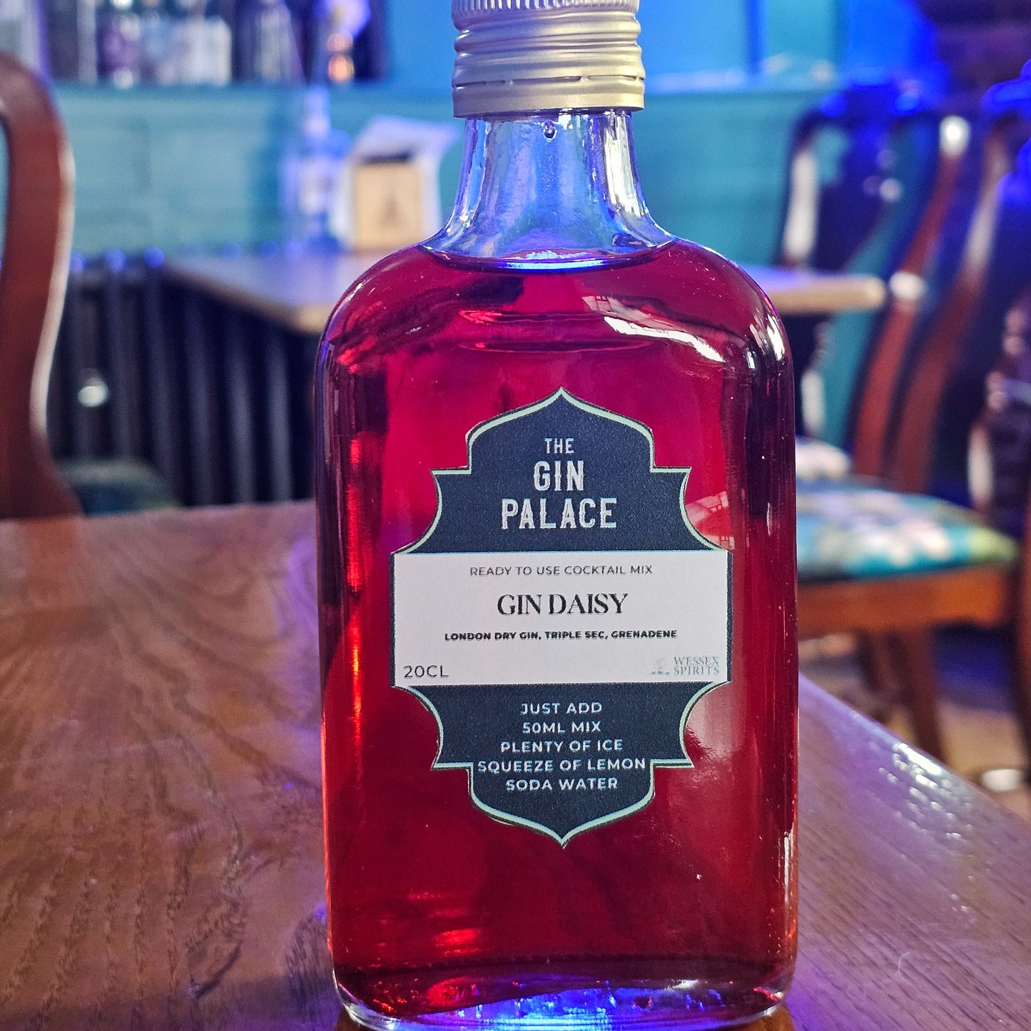 Pack of 4 Gin Palace Pre-Mixed Cocktails