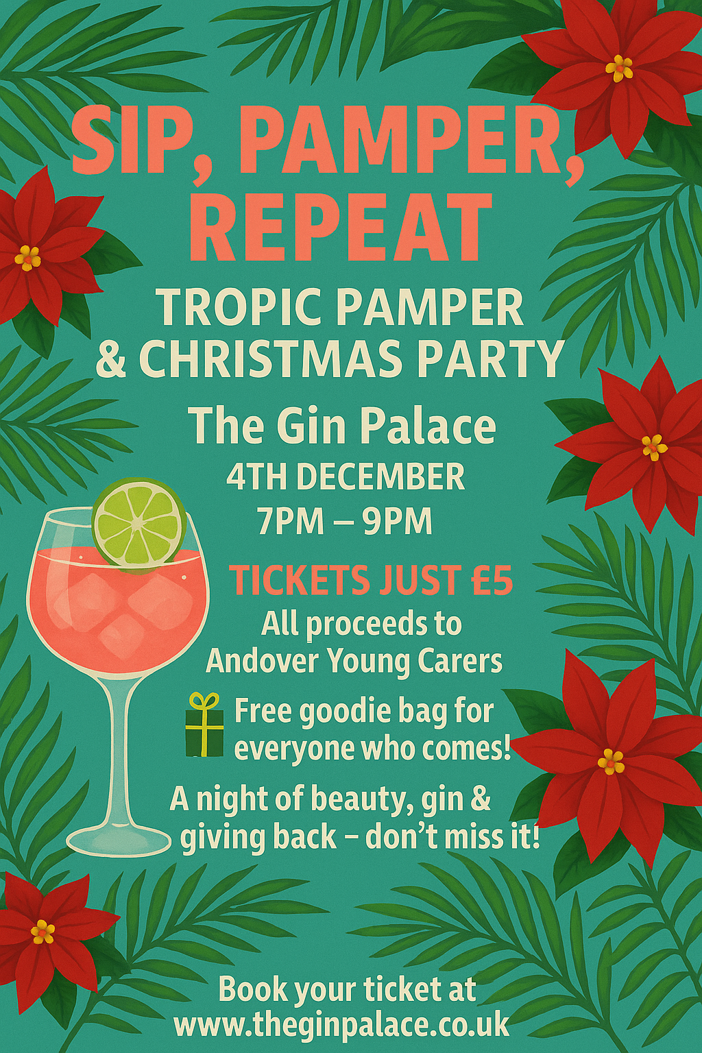 Tropic Pamper & Christmas Party