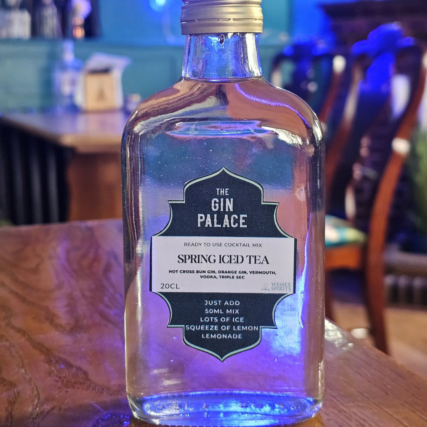 Pack of 4 Gin Palace Pre-Mixed Cocktails