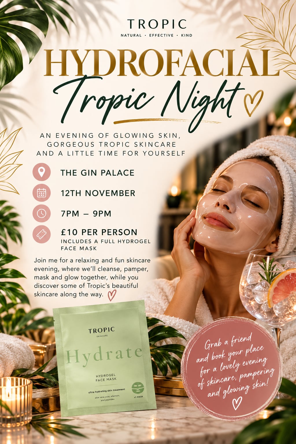 Hydrofacial Tropic Night