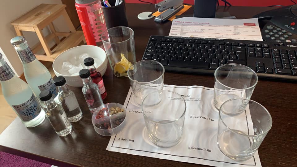 DIY Gin Tasting