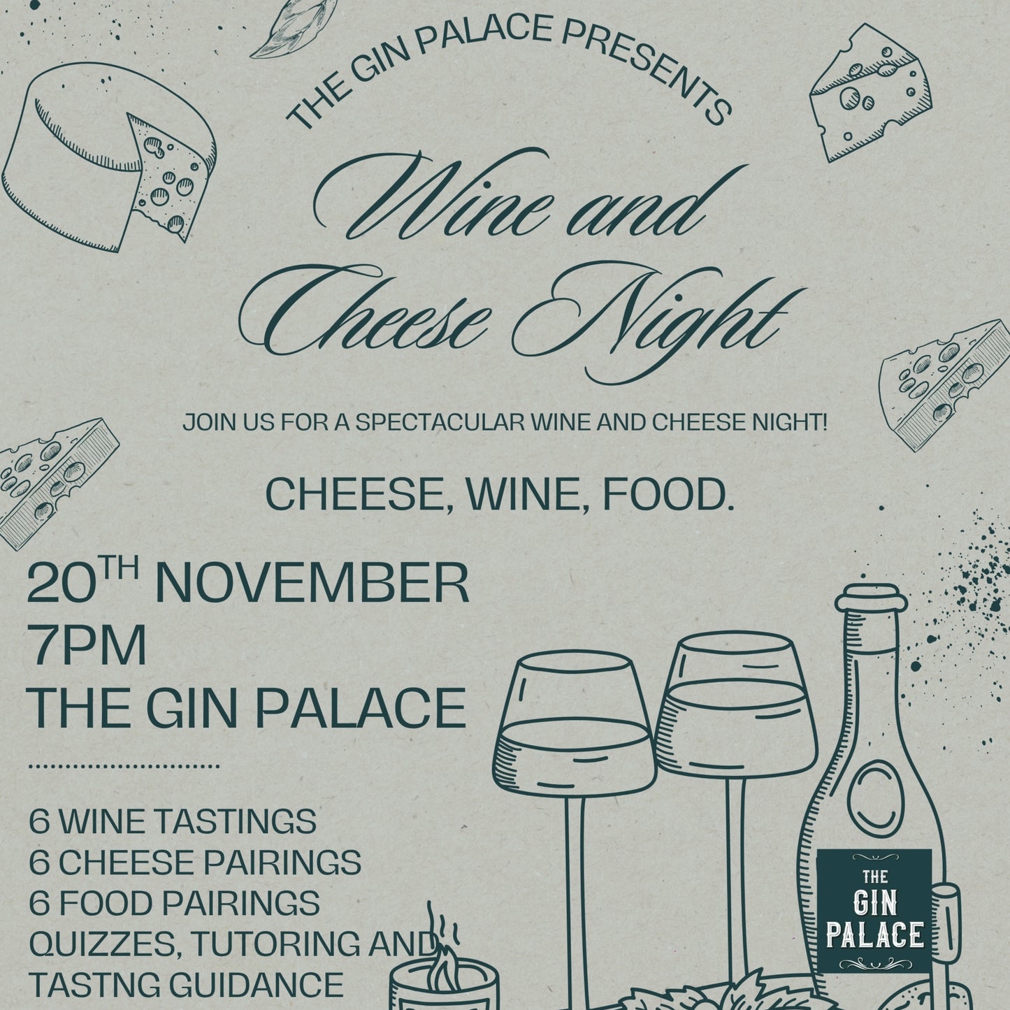 Cheese & Wine Night